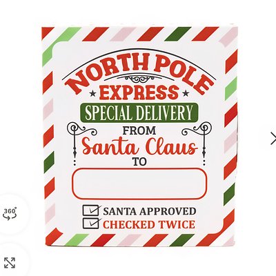 [Personalized] North Pole Greeting Card