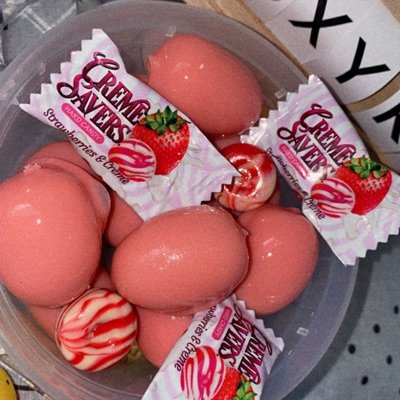 Creme Savers Grapes