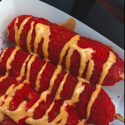 🌭🧀 Sweet Spot Korean Corn Dogs