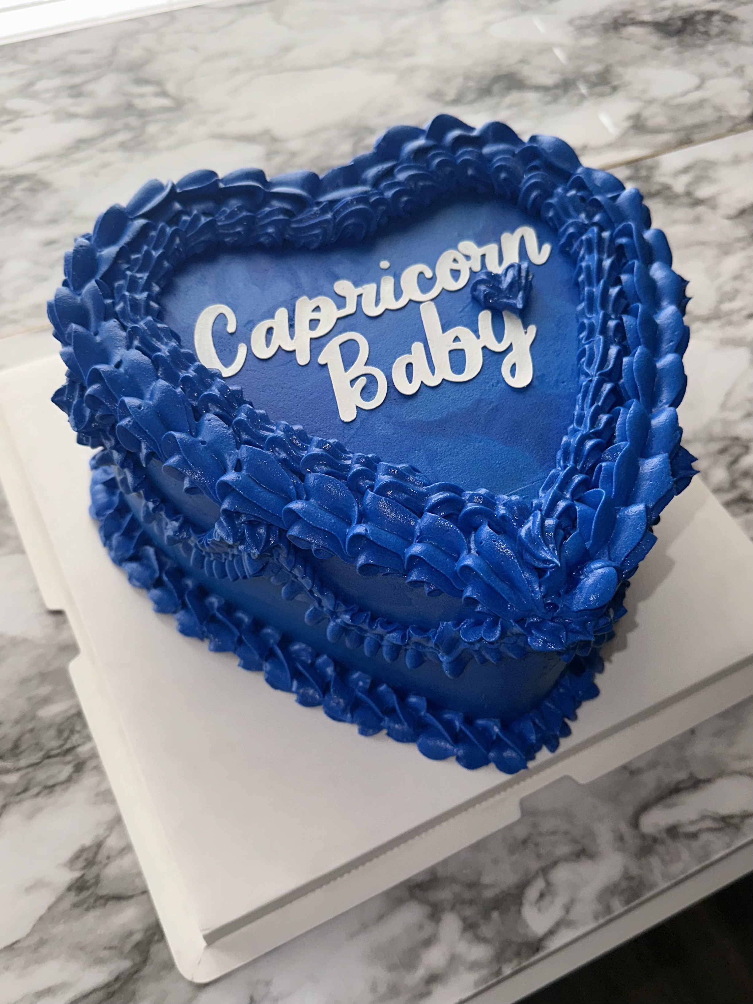 8" Heart Cake