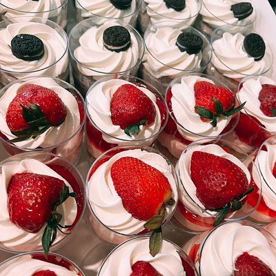 Large Dessert Shooters 