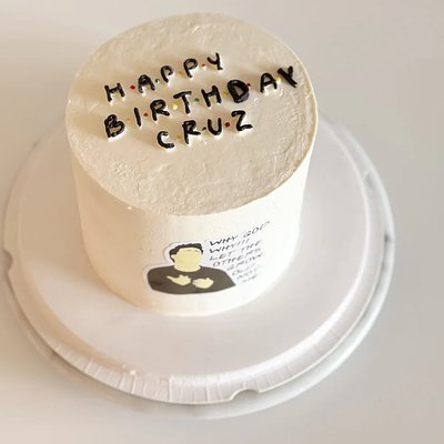 Friends Theme Cake 
