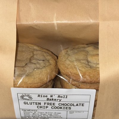 GLUTEN FRIENDLY Chocolate Chip Cookies 