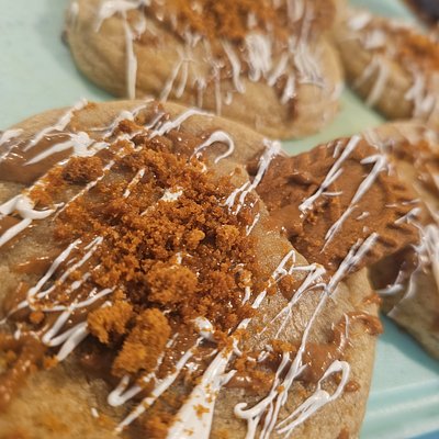 Biscoff Lava Cookies