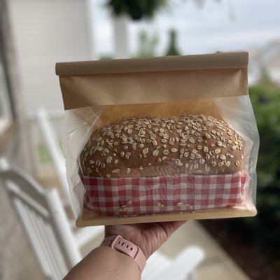 Honey Wheat Sourdough Sandwich Bread
