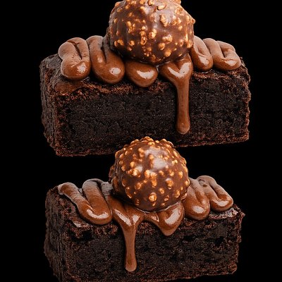 Nutella Ferrero Roche Brownies