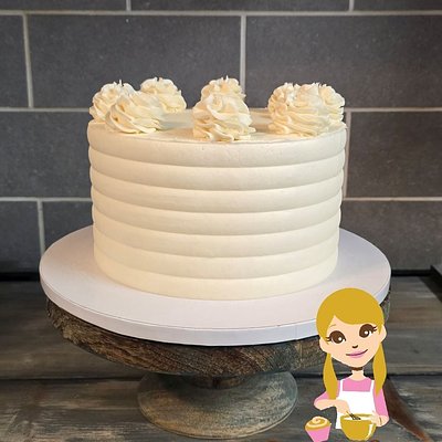 6inch Round Cake 12 Servings