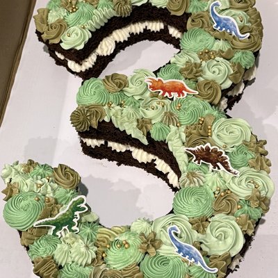 Number & Letter Cakes