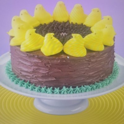 Easter Peep Cake