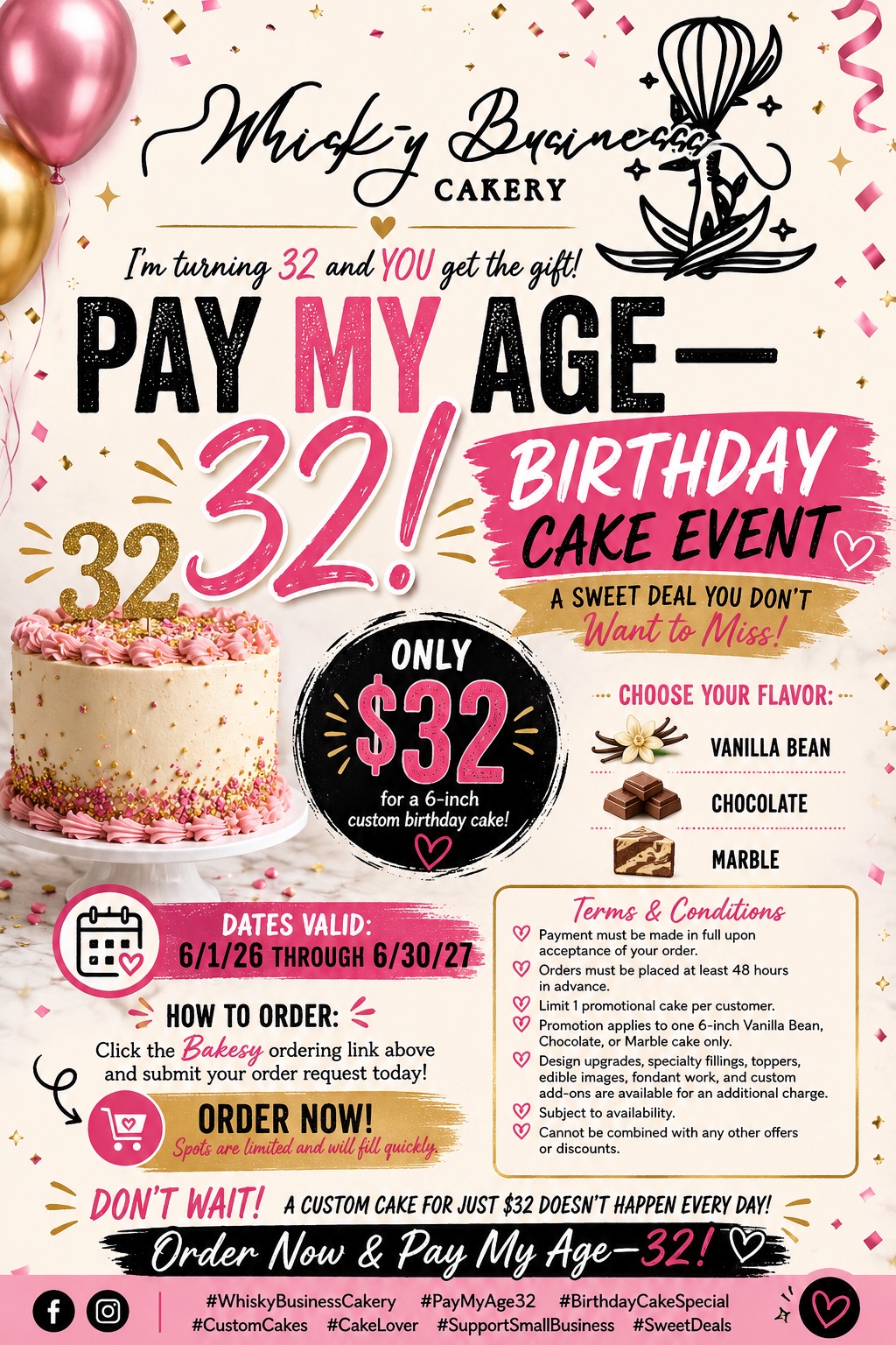 Pay My Age “32”