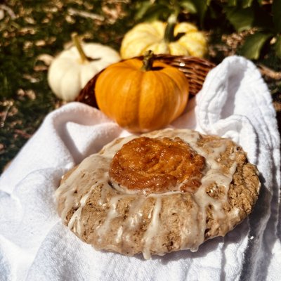 Jumbo Pumpkin Chai Cookies- GF, Vegan, Top 14 Allergy Friendly 