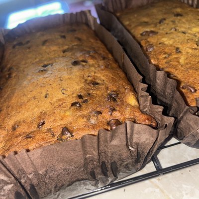 Banana Bread W/ Chocolate Chips