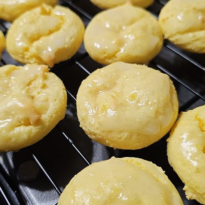 Glazed Lemon Cookies - Standard 12pk