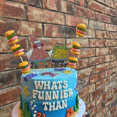 Spongebob Birthday Cake 