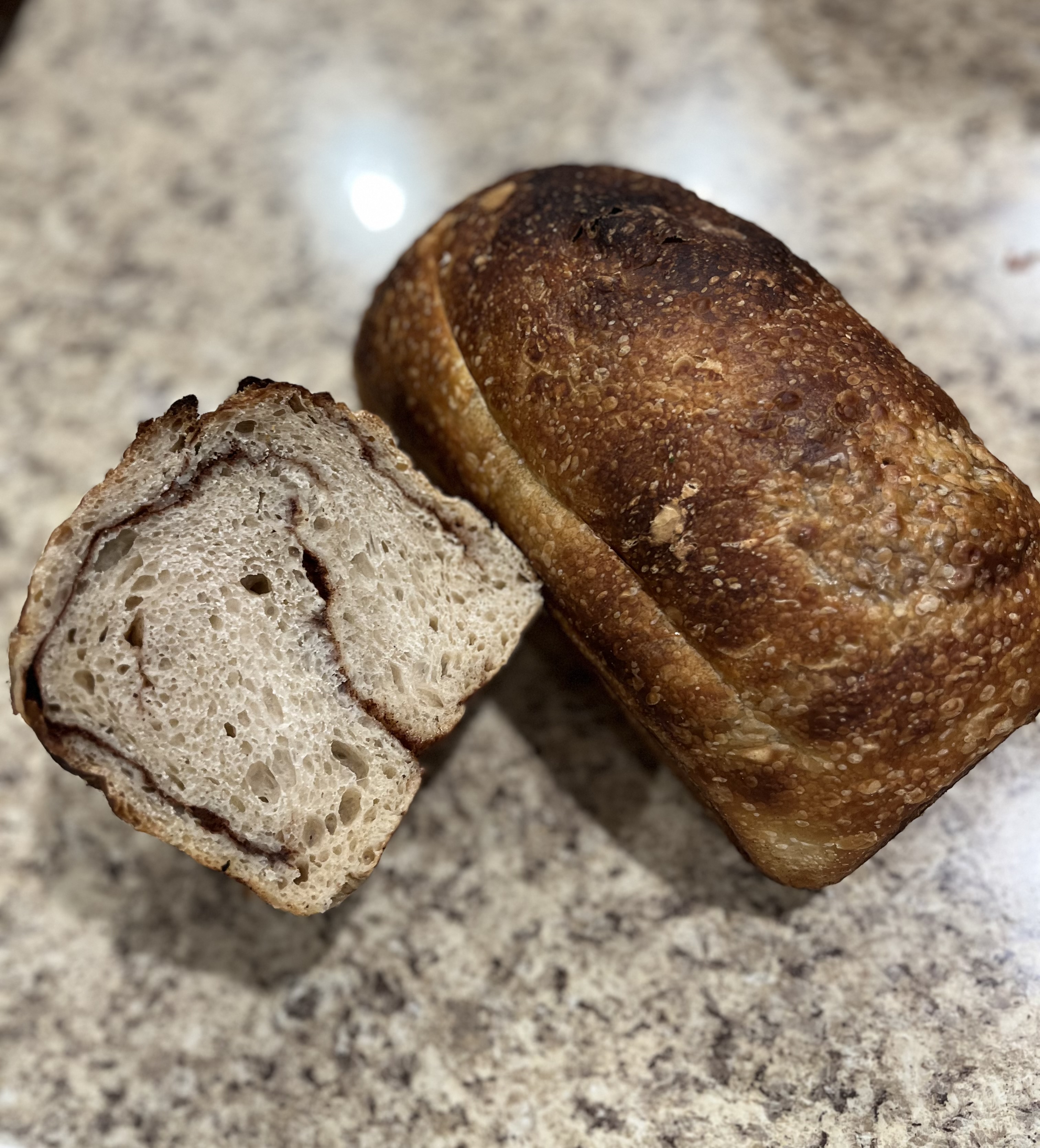 Cinnamon Sugar Sourdough Bread