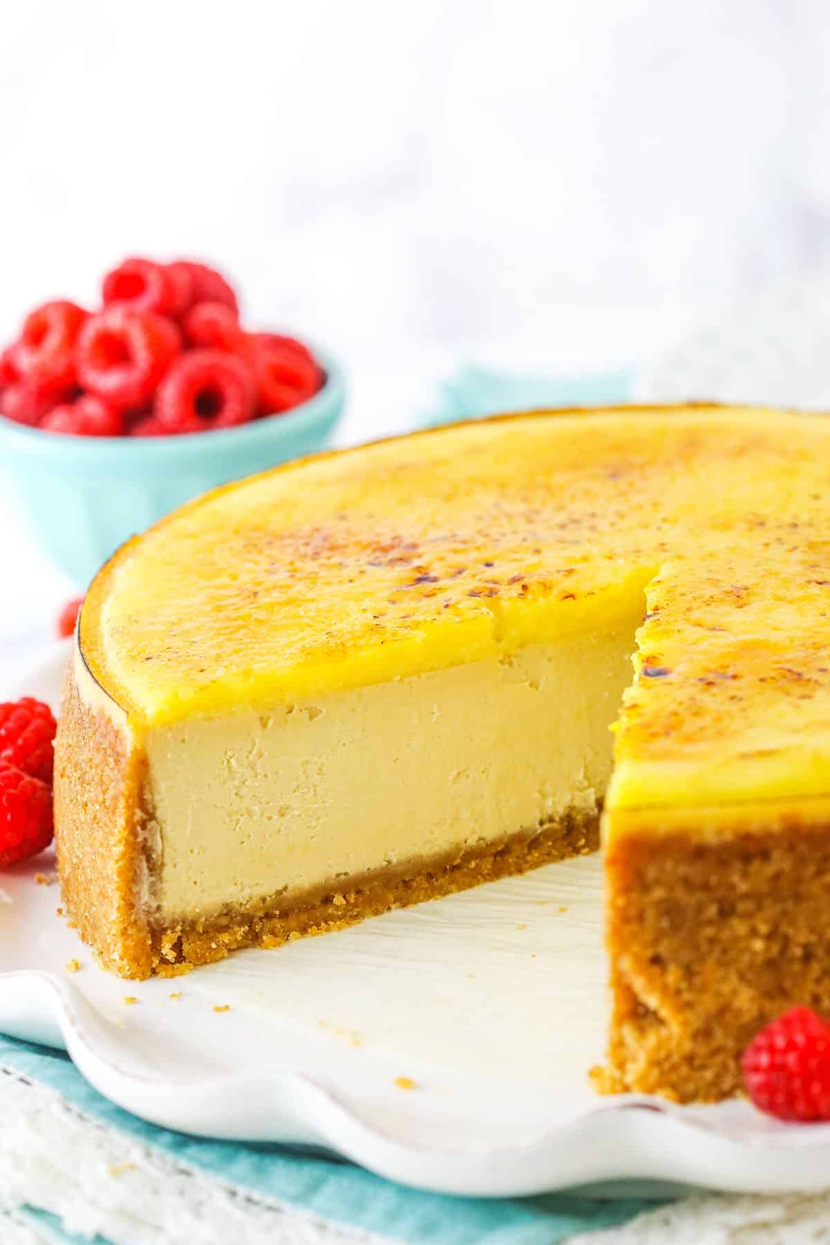 Crème Brûlée Cheesecake 