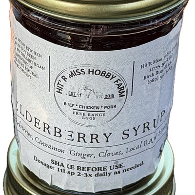 Elderberry Syrup (8oz)