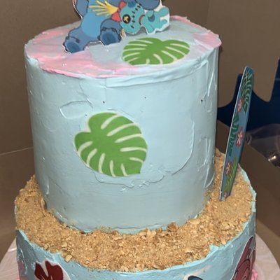2 TIER, 2 LAYER CAKES