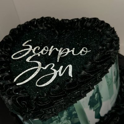 Heart Cake W / Pics 