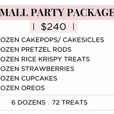 Small party package