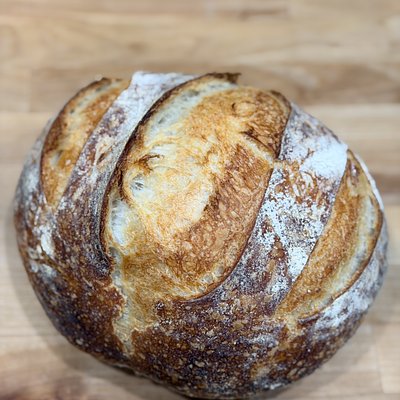Salt Pepper Garlic Sourdough