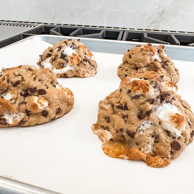 One Dozen Chocolate PB Marshmallow Cookies