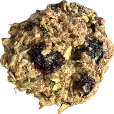Blueberry Zucchini Breakfast Cookies - 1/2 Dozen 