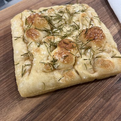 Rosemary Sea Salt Focaccia 8x8