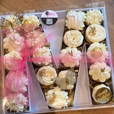 Letter Cupcake Box