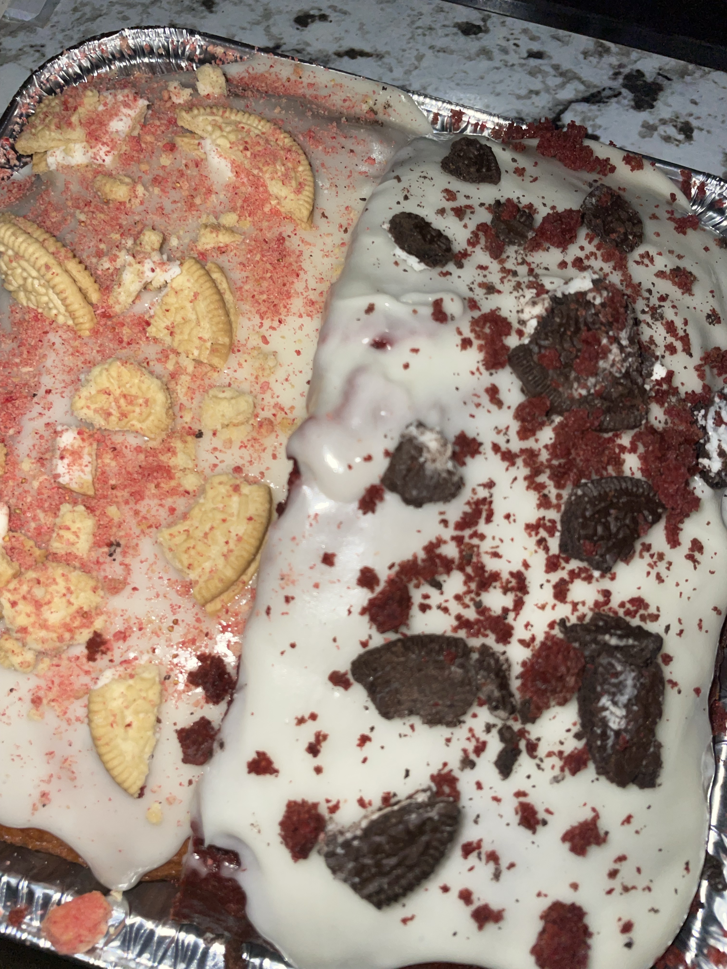LARGE split cake