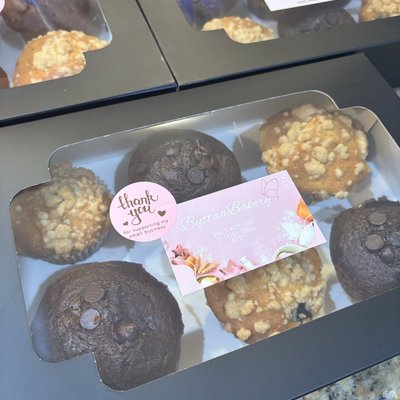 1 Dozen Buttaa Muffins 