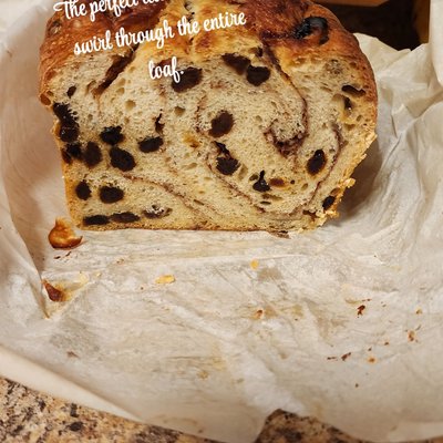 Cinnamon Raisin Sourdough Loaf