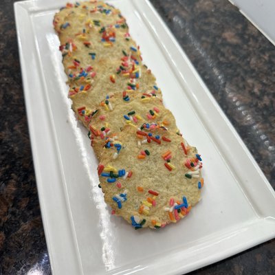 Sprinkle Sugar Cookies - 1 Dozen