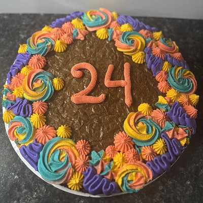 Custom Chocolate Brownie Cake 