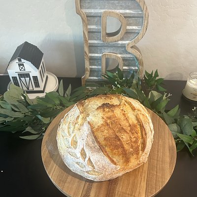 Garlic Rosemary Parmesan Sourdough