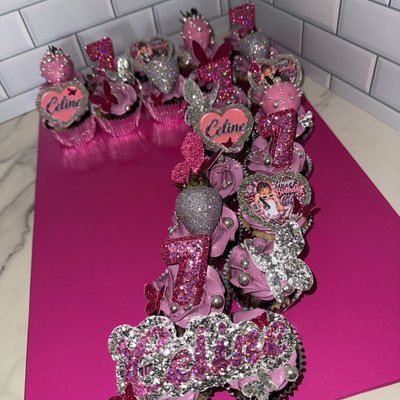 The Statement Cupcake Cake (24/$160~48/$300)