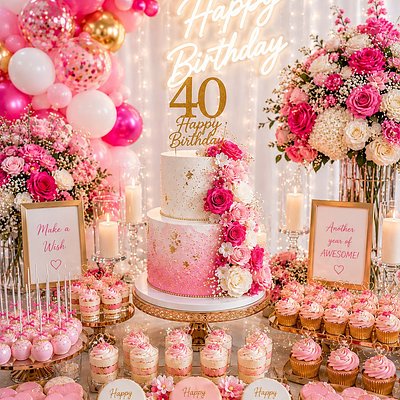 Birthday Desserts