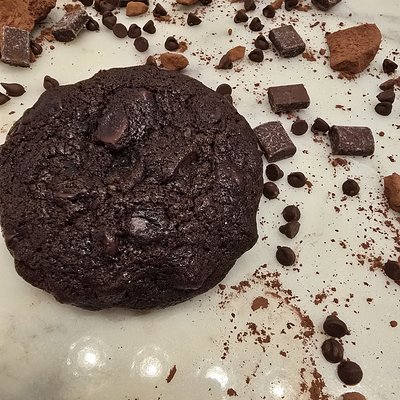 Triple Chocolate Cookies