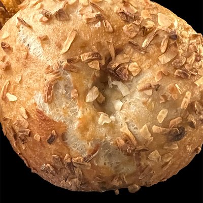 6 NY Style Sourdough Bagels- Onion