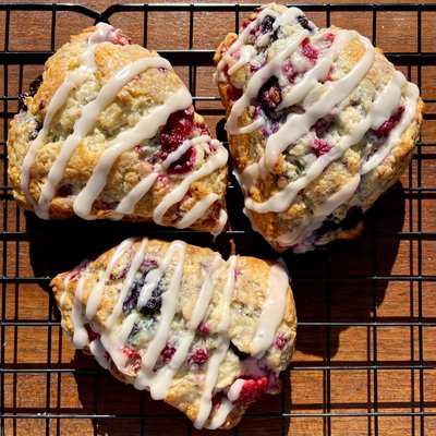 Mixed Berry Scones