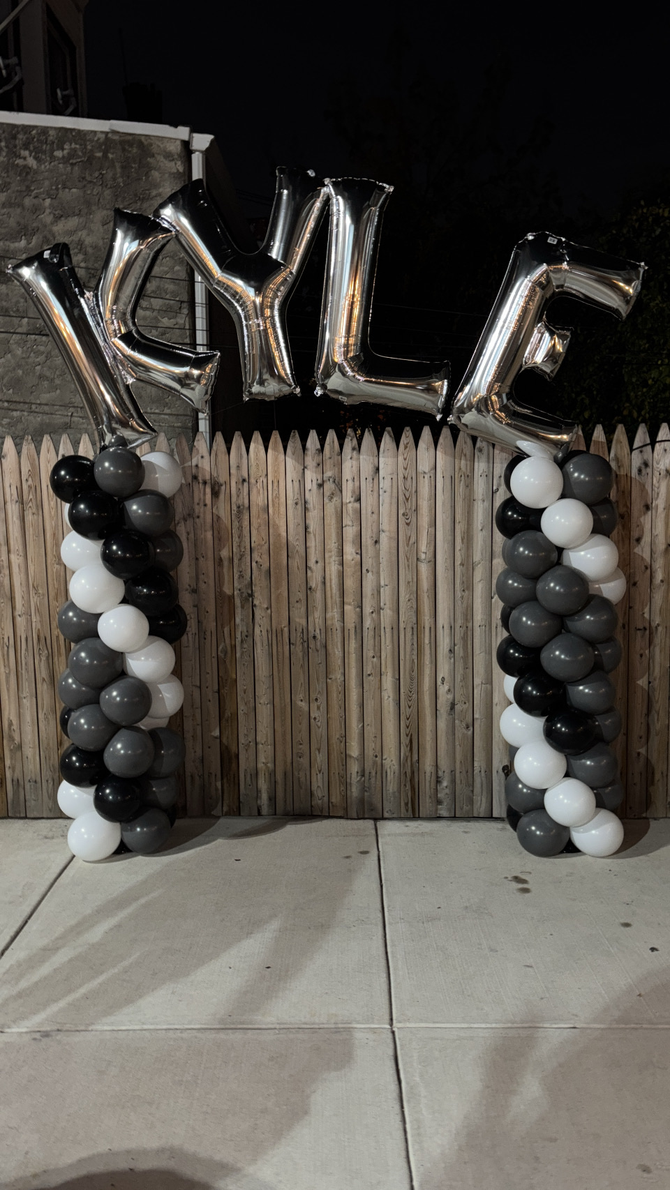 Balloon colum 