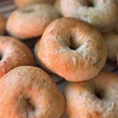  6 Rosemary & Sea Salt Bagels 