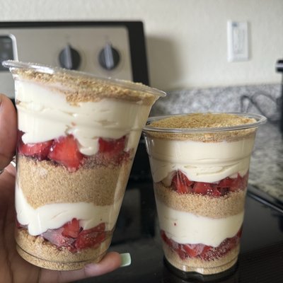 Strawberry Cheesecake Cup
