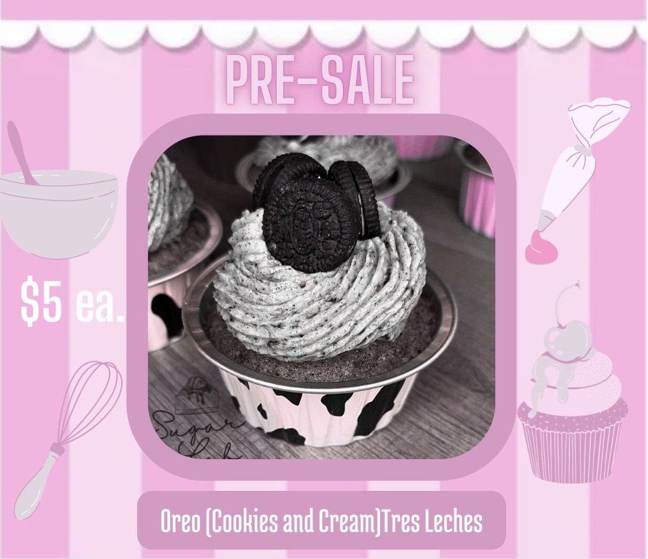 Oreo ( Cookies and Cream) Tres Leches