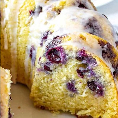 Blueberry Lemon Bundt Cake