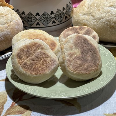 Sourdough English Muffins