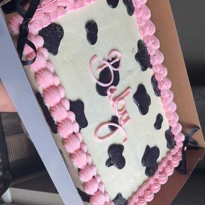 Custom Sheet Cake 10x14” 