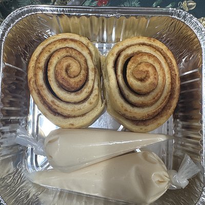 Organic Sourdough Cinnamon Rolls