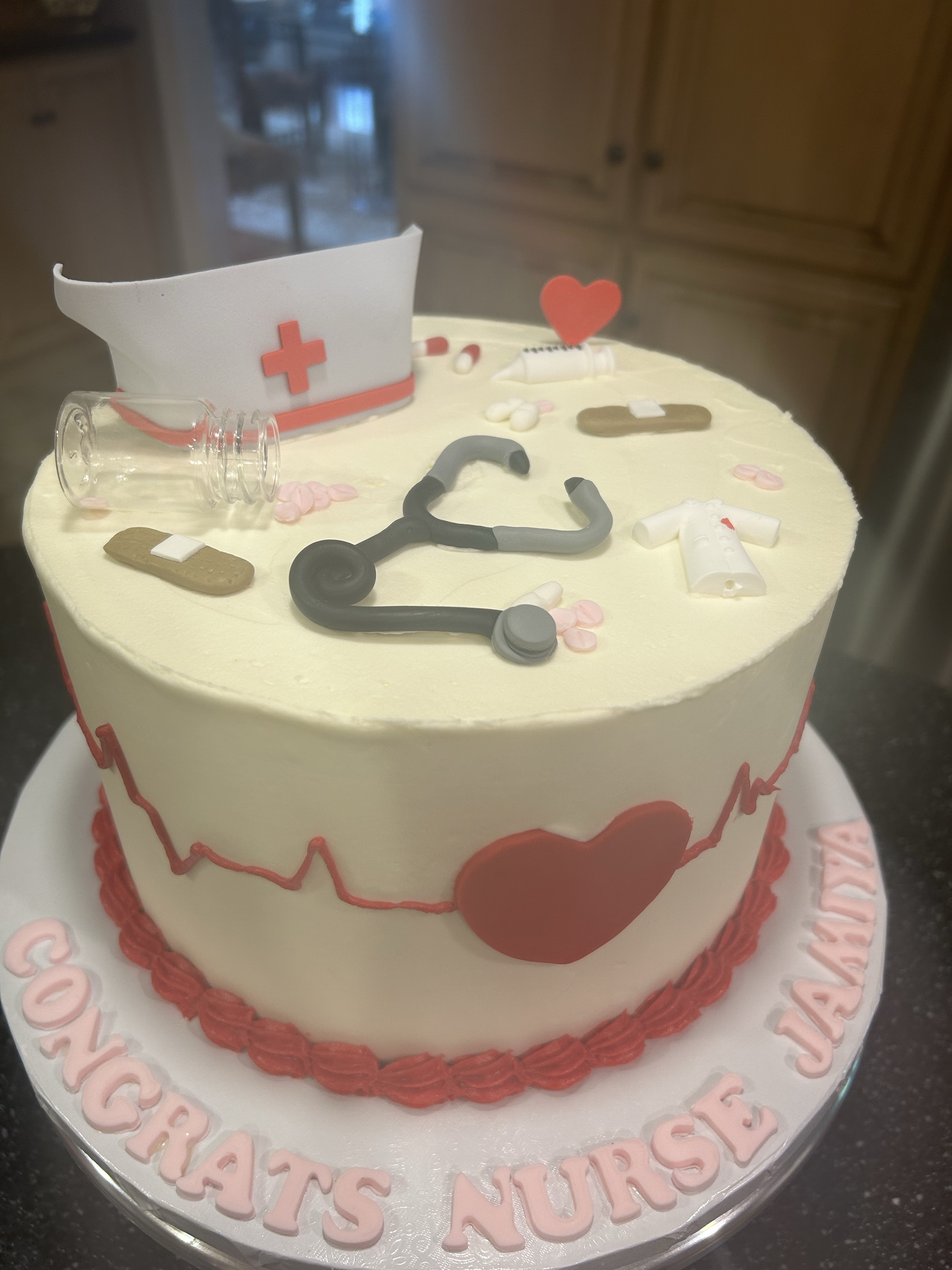 8inch 2layer Custom Cake