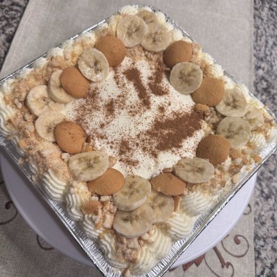 Banana Pudding Tres Leches (8x8 IN)